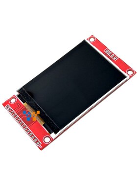 红色板2.4寸TFT显示模块240RGB320液晶屏ST7789 ILI9341 SPI串口