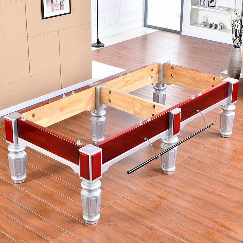 台球桌钢库商用成人球厅赛事家用室内中式黑八台球案中八标准台