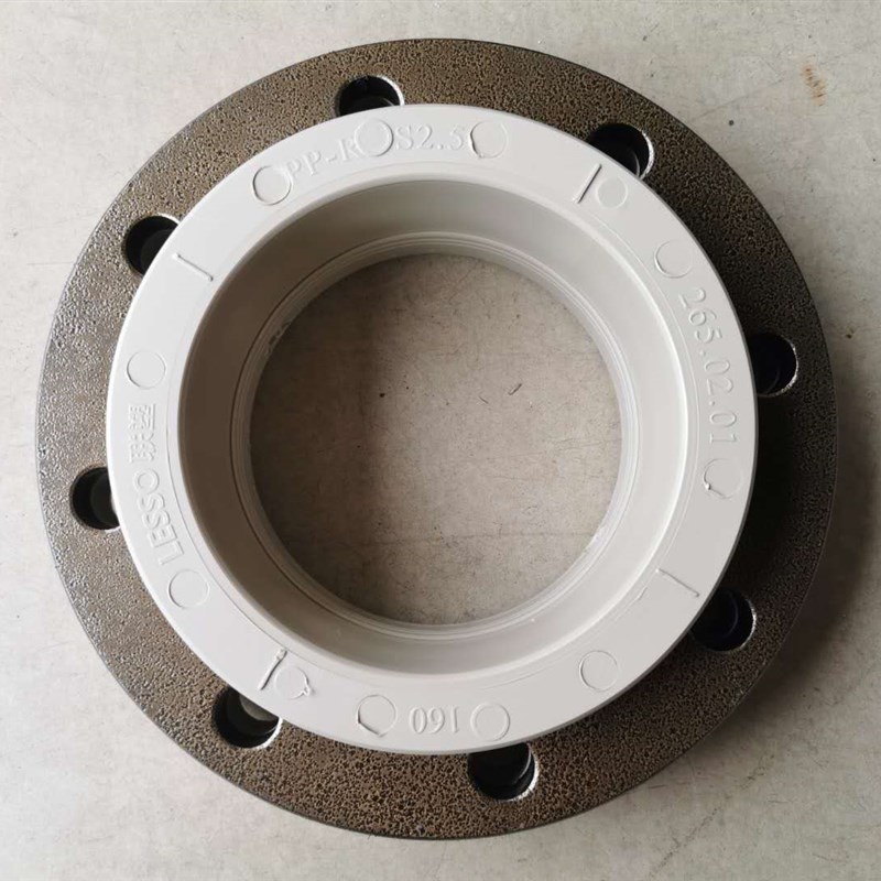 广东联塑PPR热熔法兰160法兰盘热熔PPR法兰盘包邮