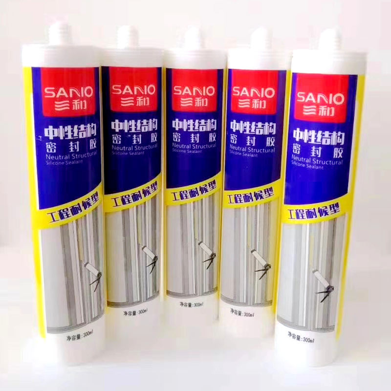 三和TB781中性结构密封胶透明玻璃胶工程耐候型防水防霉粘接力强