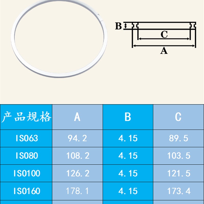 ISO真空铝合金外圈铝合金支架快装16密封圈25管配件40法兰50卡箍6