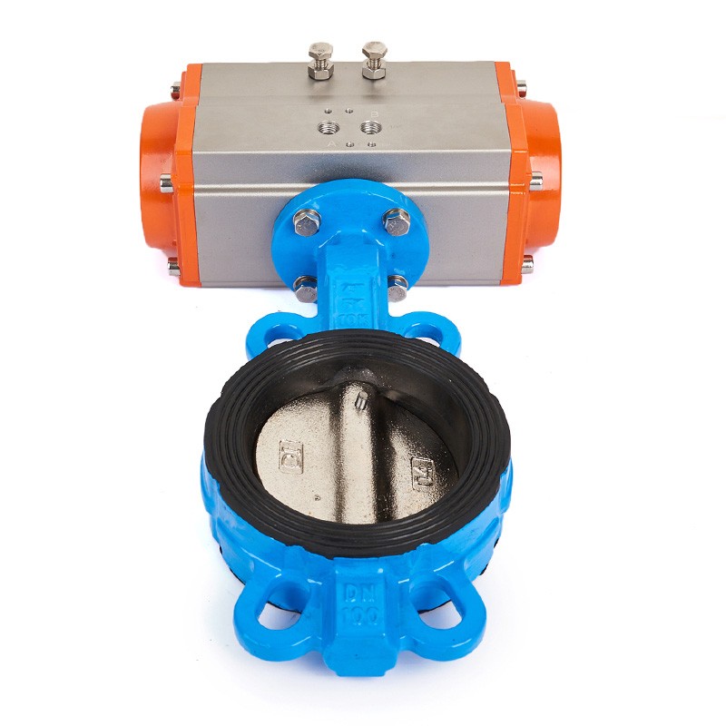 气动乙丙不锈钢蝶阀D671XP-16对夹式软密封球磨AT阀门dn50 80 100