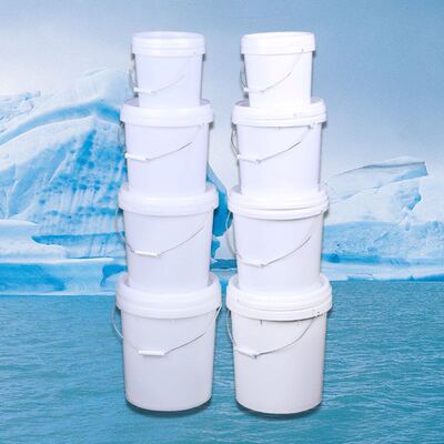 手提带盖塑料水桶大口桶5L10L15L18L20L25升公斤加厚食品级塑料桶