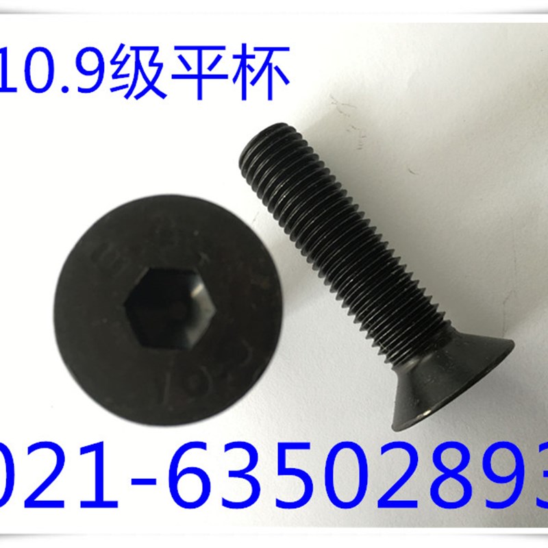 10.9级平杯螺丝/平头内六角/沉头内六角螺丝 M16X30 -  M16X100