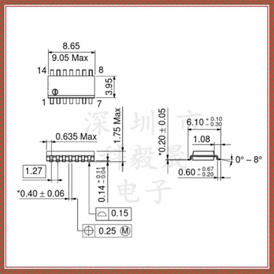 74HC07 DIP TC74HC07AP 14脚直插/贴片反相驱动器 74HC04D SOP-16