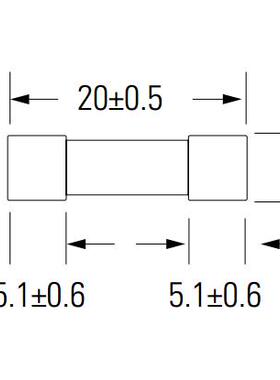 5*20mm漫步者保险丝T125mA160mA200mA T250mAL250V音响功放保险管