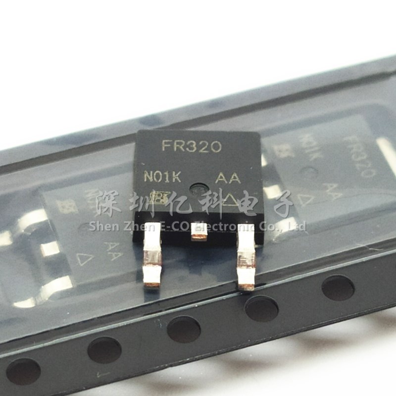进口原装IRFR320TRPBF FR320 贴片N沟道MOS场效应管 TO-252三极管