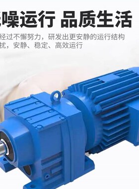 斜齿轮减速机RF/R37R47R57R67R77R87R97R107R137R147变速器齿轮箱