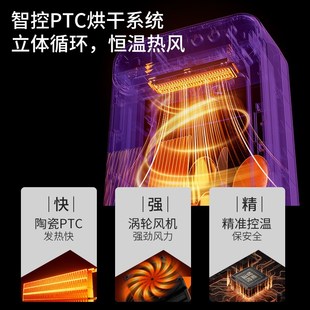 筷筒筷笼篓厨房收纳盒 奥卡恩消毒筷子烘干一体机家用筷子筒壁挂式
