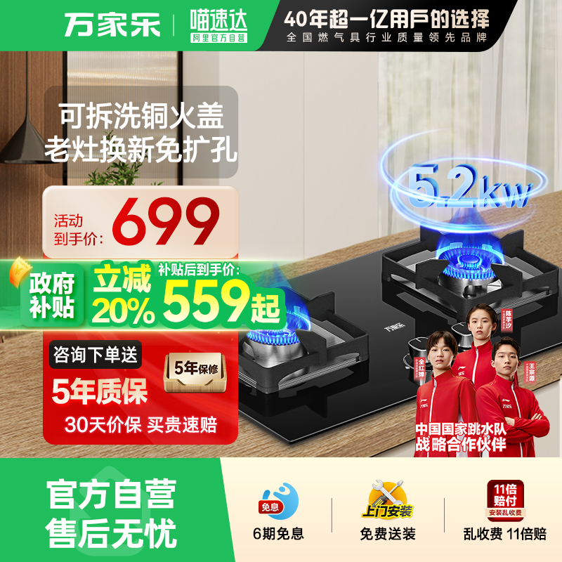 万家乐猛火猛火气灶AY8