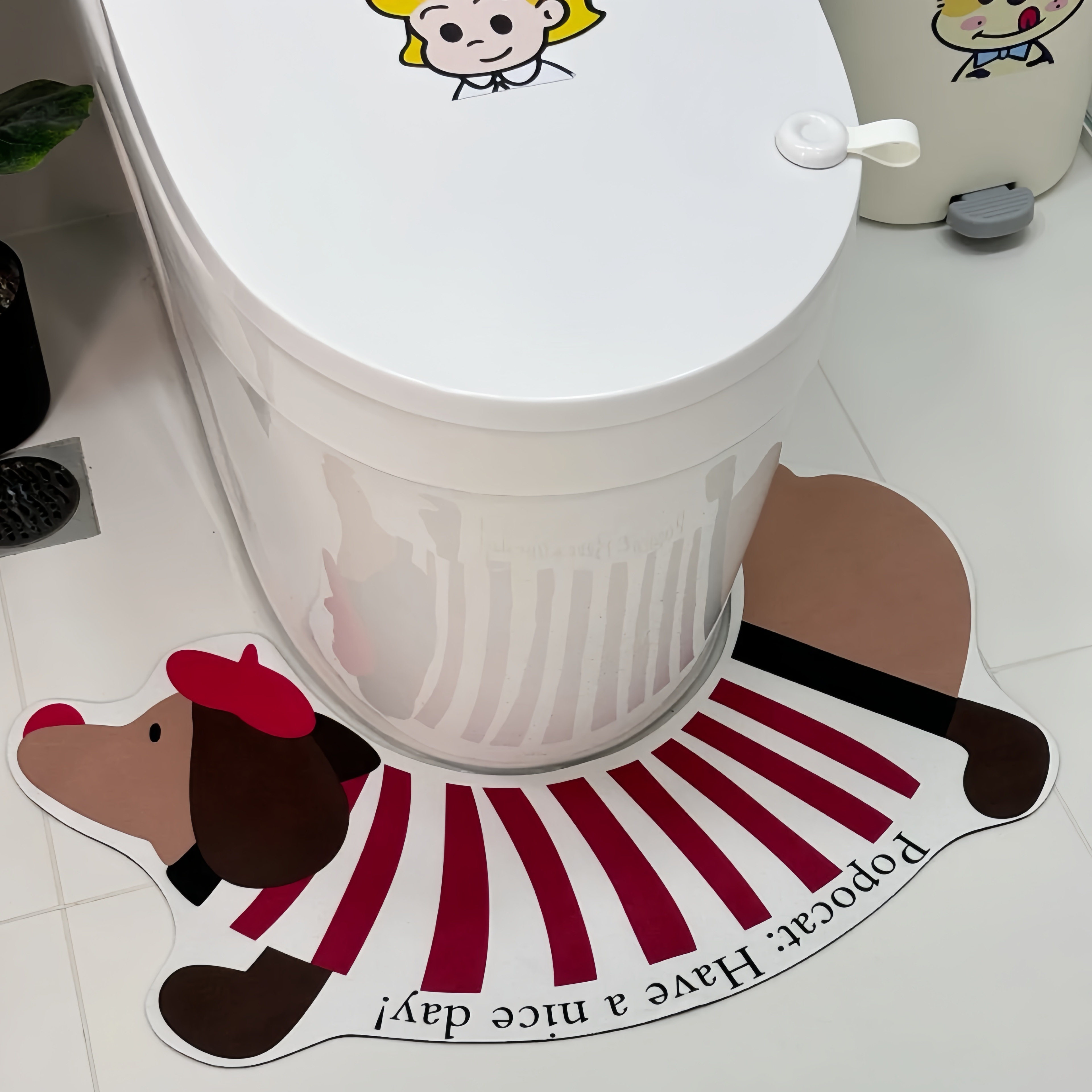 谁能拒绝这么可爱的腊肠狗地垫呢