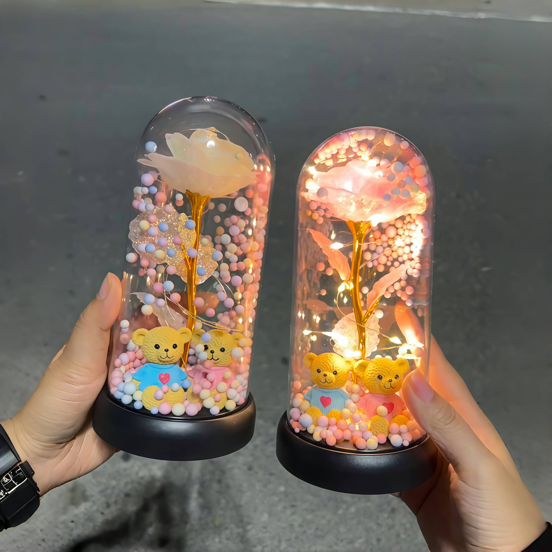 创意仿真花束金箔花太好看啦！