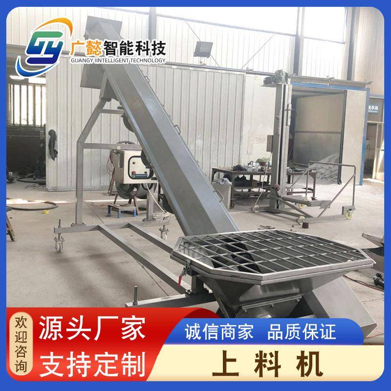 供应管式螺旋输送上料机建筑工地管道式上料机米粉绞龙上料机