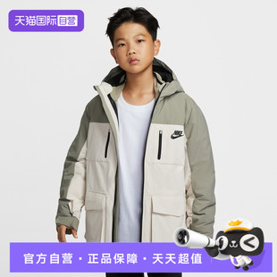 001 NIKE耐克大童三合一运动休闲棉服外套NY2542019GS 自营