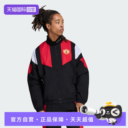 【自营】adidas阿迪达斯MUFC EQT TT男子运动休闲夹克外套KH4827