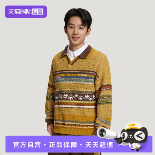 【自营】adidas阿迪达斯三叶草男子运动休闲套头衫毛衣LD3288