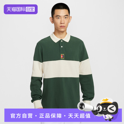 【自营】NIKE耐克男子HERITAGE LS POLO运动长袖T恤HQ1749-323