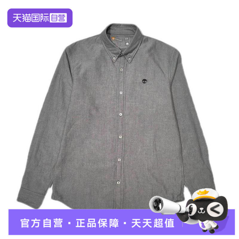 【自营】Timberland添柏岚男子运动休闲长袖衬衫A2ARQ-B68
