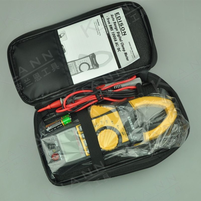 英国EDISON交直流两用钳形表DCM070 EDI-516-3800K 克伦威尔仪表