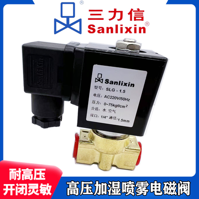 SLG-1.5SLZ1DF02V1BC2三力信高压电磁阀1.2B01A02AC03 13D06-5451