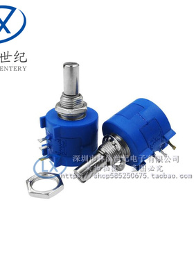 全新 精密多圈电位器 3590S-2-201L 200欧姆 200R