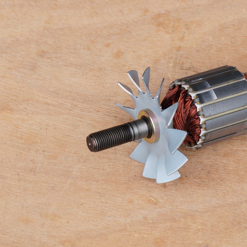 双木7255A锯铝机转子255铃木10寸切割机东本定子皮带电机原厂配件