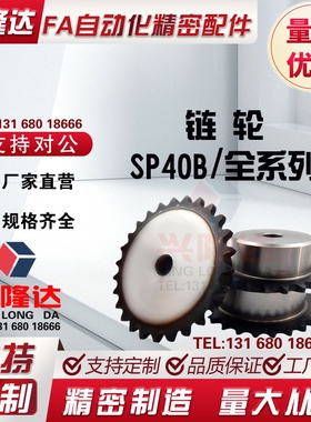 SP40SD18/SSP40B17/SSP40B26/SSP60B30-N-20/30/35-Z 链轮11B/15B