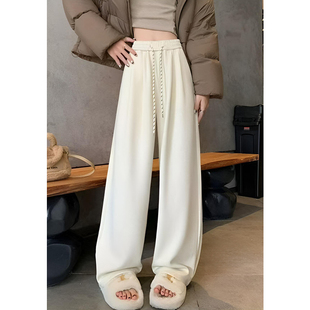 2025新款 加厚羊绒休闲裤 收腰减龄裤 小个子 子 ASY