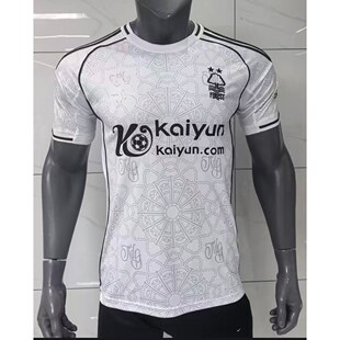 2526赛季诺丁汉森林客场球迷足球服球衣短袖上衣