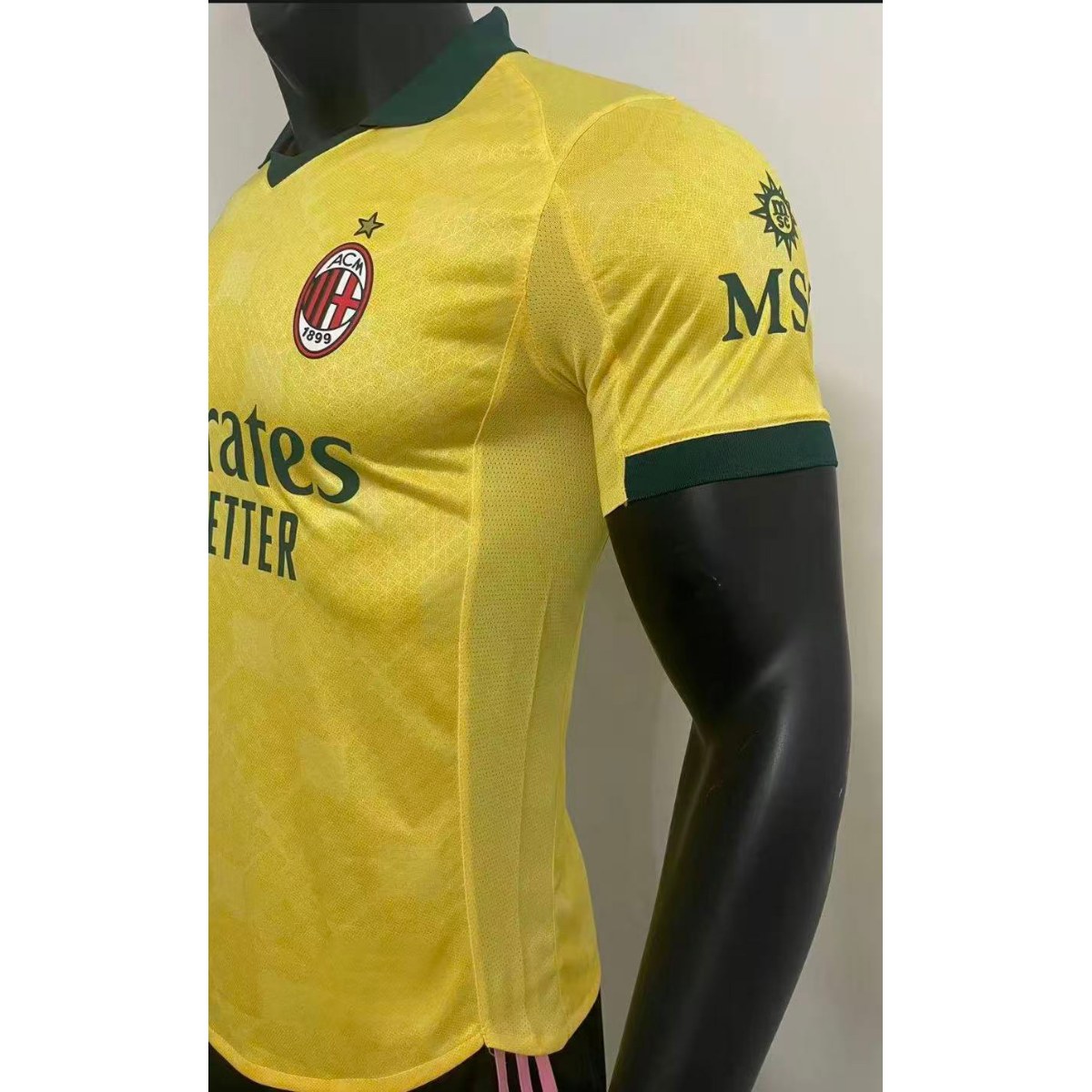 球员版25-26AC米兰二客足球服球衣短袖上衣