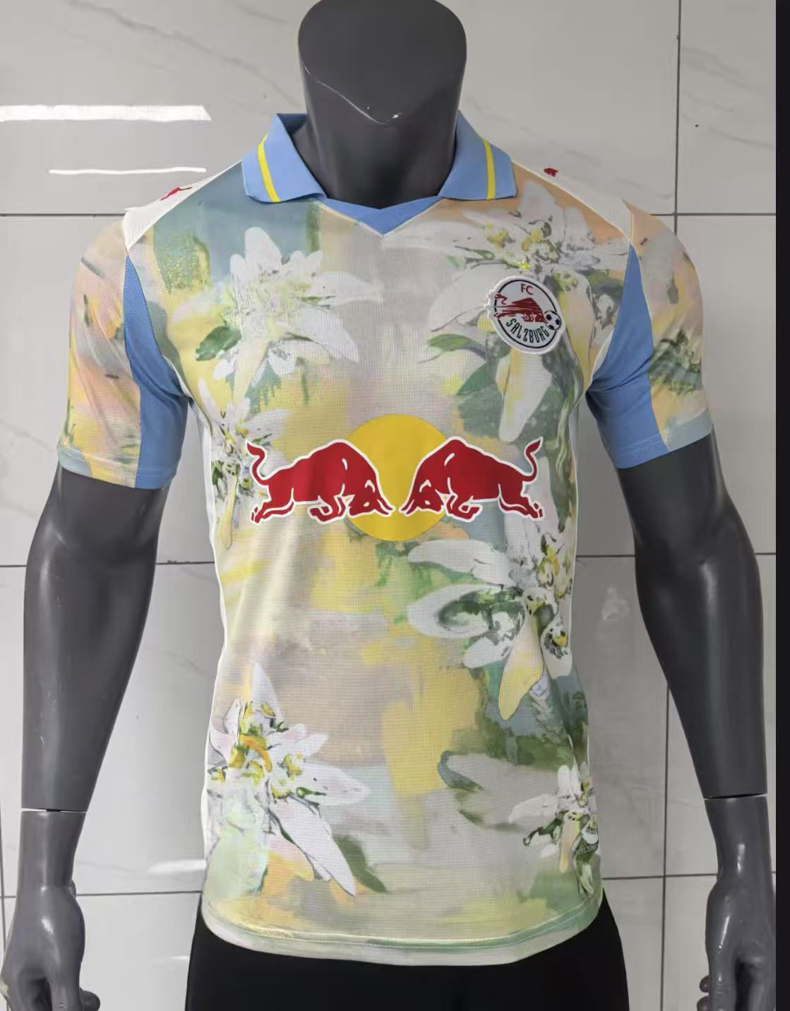 25-26赛季FC萨尔茨堡球迷版足球服球衣短袖上衣