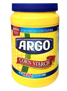 美国进口ARGO CORN STARCH玉米淀粉食用生粉西点饼干烘焙原料454g