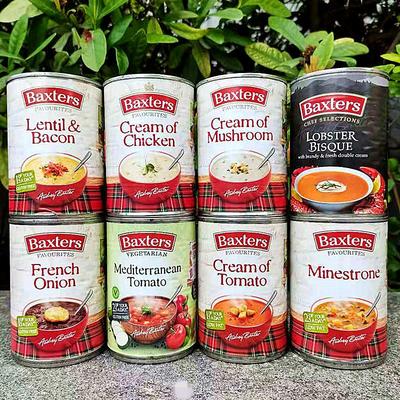 400g英国龙虾汤奶油速食汤罐头Baxters CreamTomato Lobster Soup