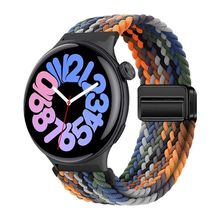 适用新款vivoWatch5手表带watch3编织回环磁吸腕带精钢替换带男女