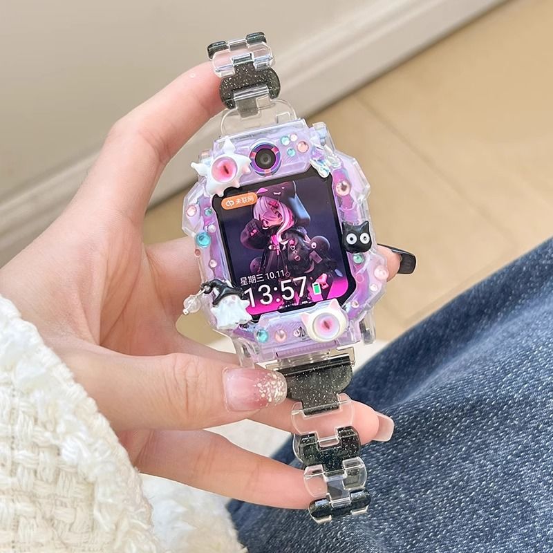 DIY保护壳套适用小天才电话手表表带z9/z8少年版/z7/z6/q1a/d2/d3