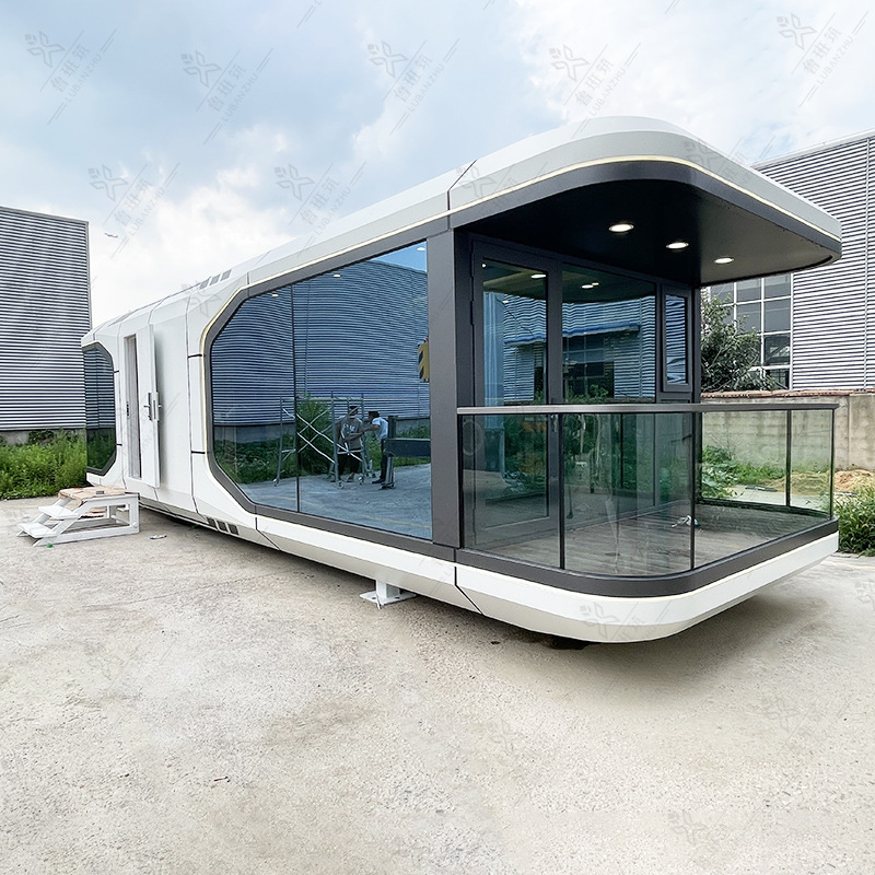 旅游景区服务游客中心太空舱 公园骑行驿站 城市公共建筑移动房屋