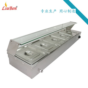 六本BM5汤池炉多格巧克力融化机熔化盘玻璃全钢份数盘带罩汇利