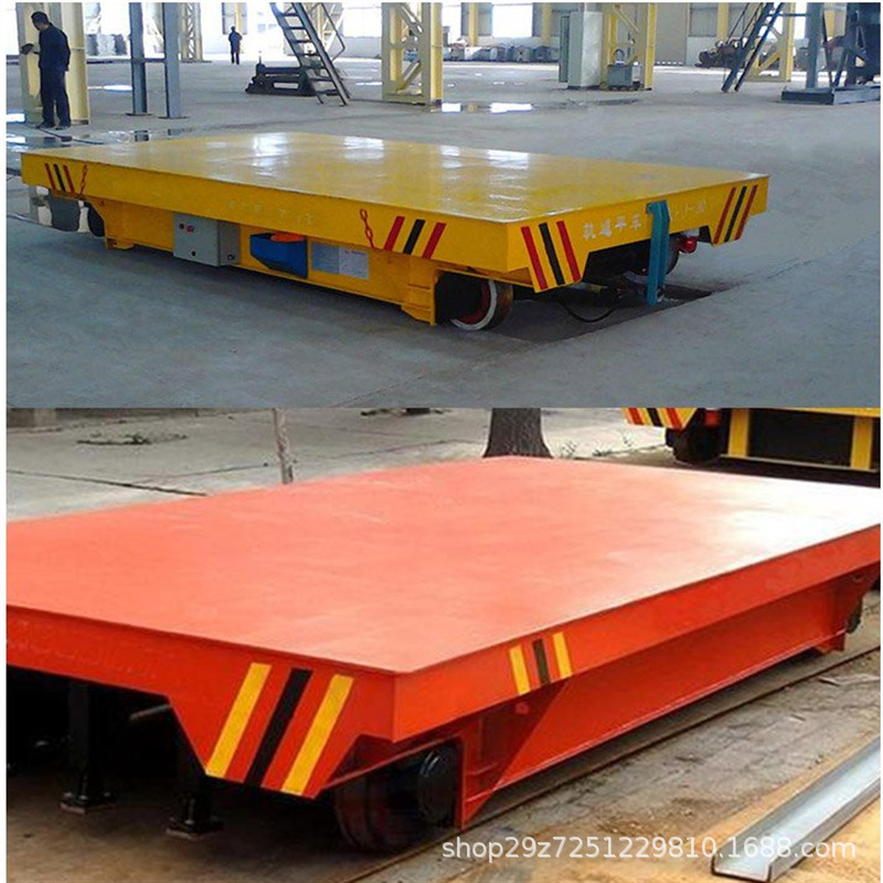 厂家供应无轨万向地平车平板运输车 蓄电池搬运车轨道电动地平车