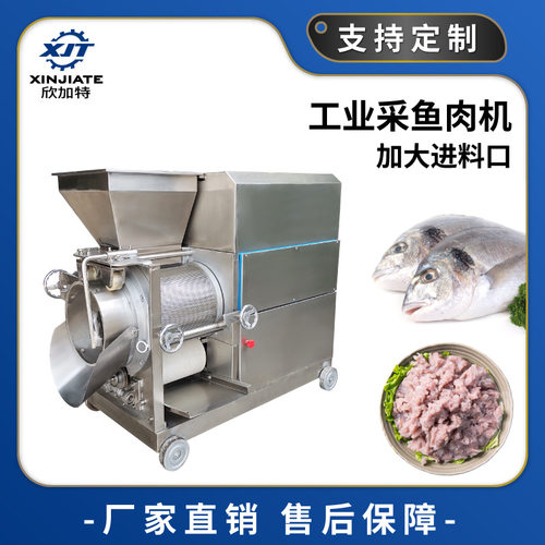 厂家现货工业鱼肉采肉机 快速鱼类采肉机 全自动不锈钢鱼肉采肉机
