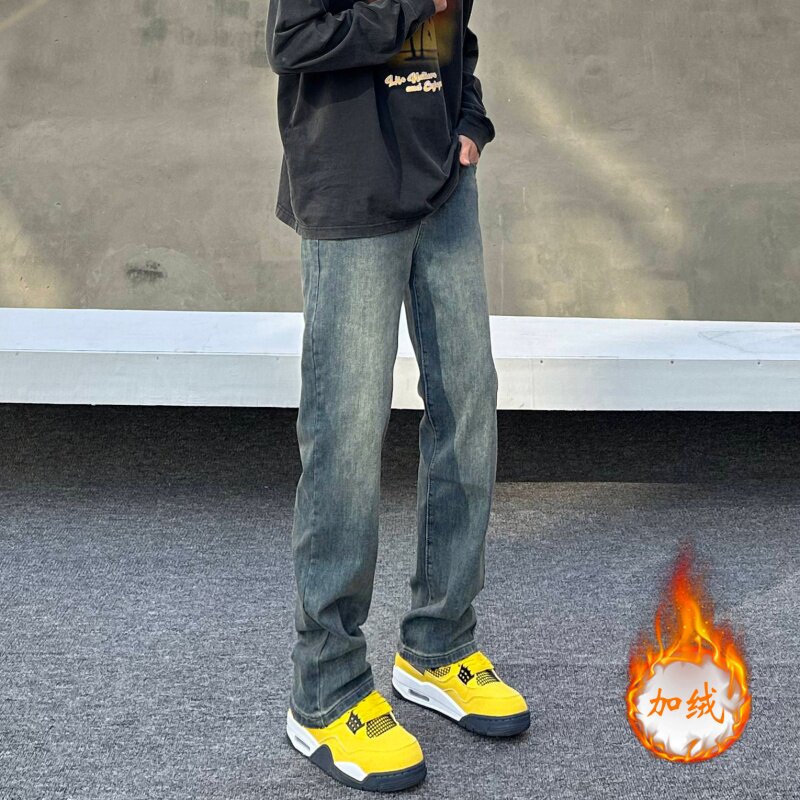 QUALCOMM百搭显瘦牛仔裤子