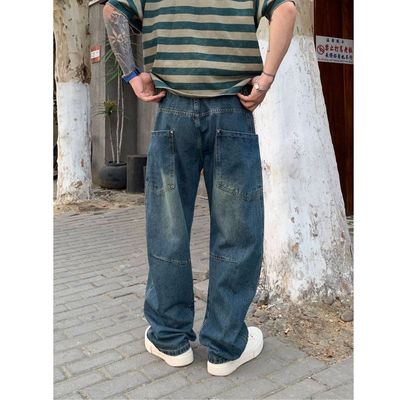 春夏季高个子弯刀直筒裤