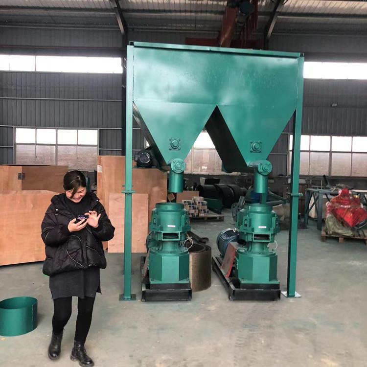 畜牧养殖饲料机 牛羊猪鸡鸭鹅草粉颗粒机 2毫米豆腐猫砂生产线