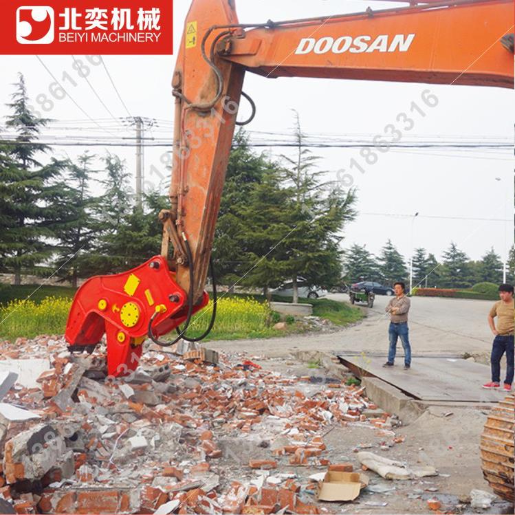 无锡制造大钢牙拆迁夹子 大钢牙拆迁粉碎钳 比破碎锤拆迁更高