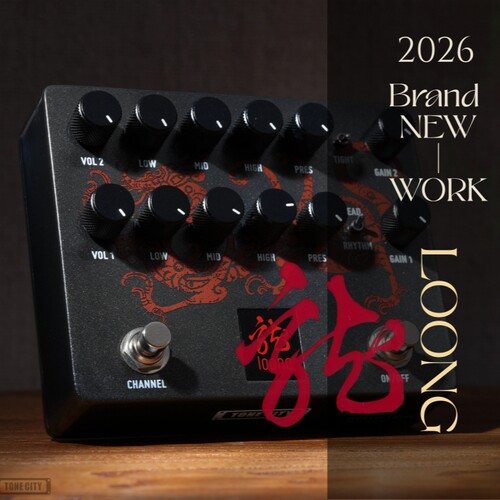 TONE CITY® 龍 LOONG -旗舰系列-金属失真&Pre-amp.