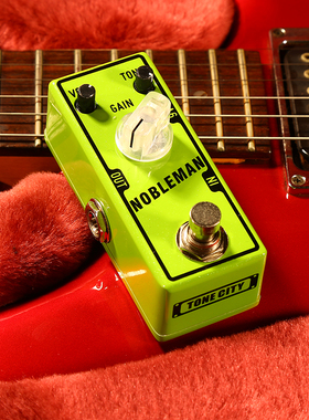 TONE CITY® Nobleman 纯模拟 经典电子管味过载单块效果器