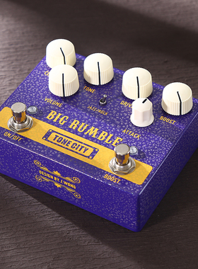TONE CITY®Big Rumble 多功能过载单块效果器