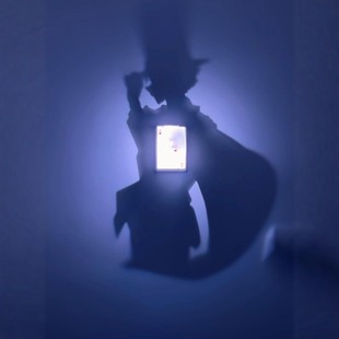 怪盗基德投影灯名侦探柯南周边创意壁灯光影特效灯立体氛围感灯光