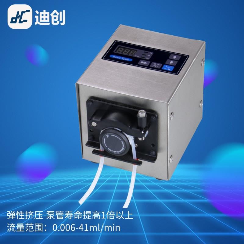 蠕动泵BT100-2W+JY10实验化工制药调速型高精度微流量小体积