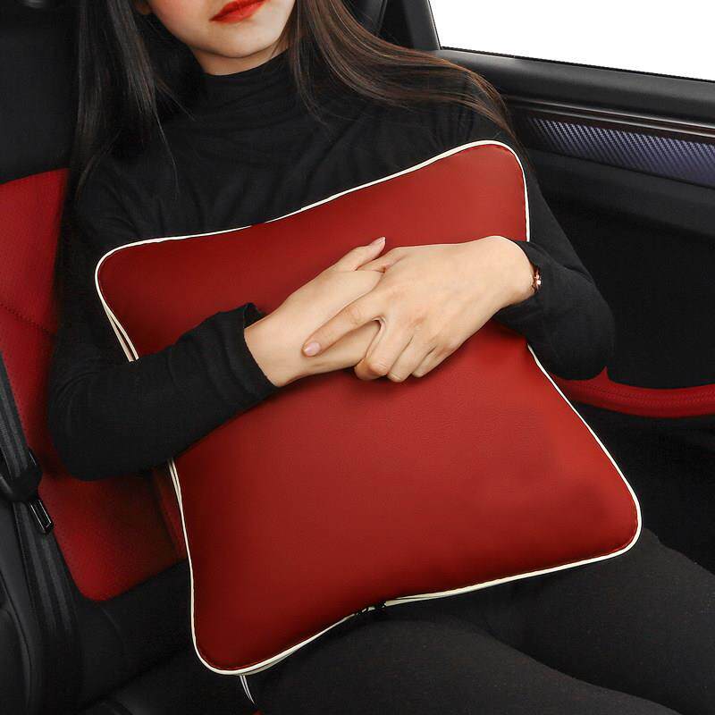 高档汽车抱枕被子两用靠枕车用抱枕毯子可折叠多功能腰垫车载用品