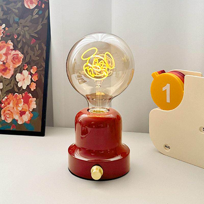 米奇充电书房台灯米老鼠卡通灯氛围儿童房床头卧室喜字装饰灯casa